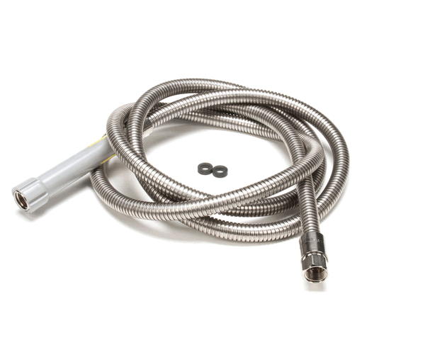 T&S Brass B-0108-Hose 108 Flexible Stainless Steel Hose W/ Gra (TSB-0108-HOSE) Each