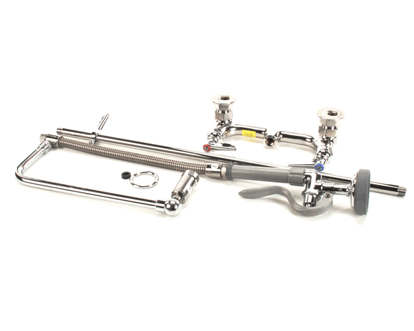 T&S Brass B-0131 Pre-Rinse, Overhead Swivel Arm, 8 Wall M (TSB-0131) Each