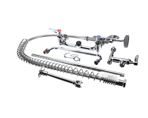 T&S Brass B-0133-Adf10-B Easyinstall Pre-Rinse, Spring Action, 8 (TSB-0133-ADF10-B) Each