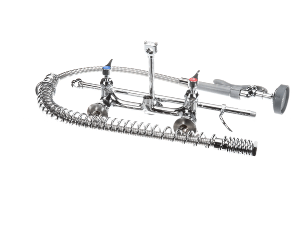 T&S Brass B-0133-Cr-B Pre-Rinse, Easyinstall, 8 Wall Mount Fau (TSB-0133-CR-B) Each