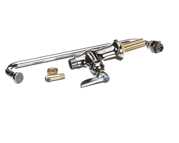 T&S Brass B-0206 Single Pantry Faucet, Single Hole Base, (TSB-0206) Each