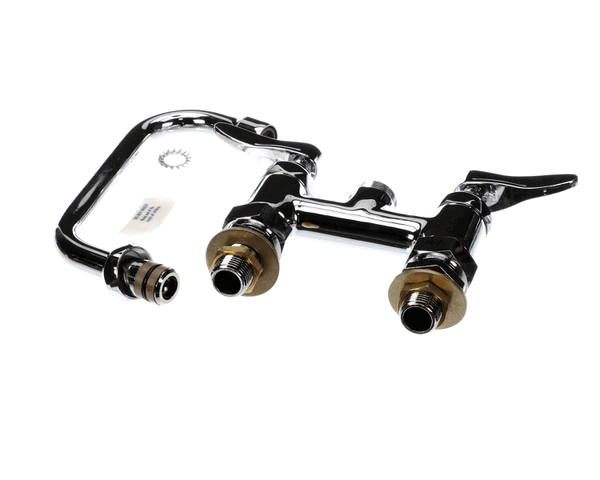 T&S Brass B-0228-Cc Double Pantry Faucet, Deck Mount, 4 Cent (TSB-0228-CC) Each