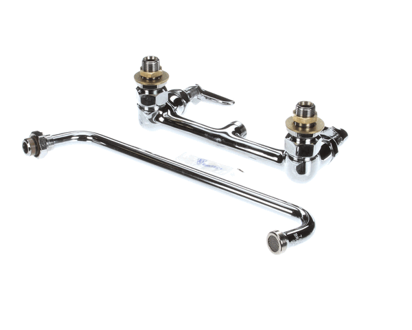 T&S Brass B-0231-Cc Double Pantry Faucet, Wall Mount, 8 Cent (TSB-0231-CC) Each
