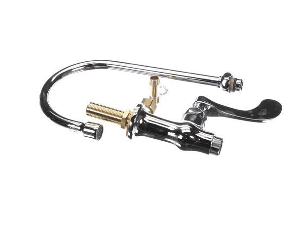 T&S Brass B-0308-04 Single Pantry Faucet, Deck Mount, Swivel (TSB-0308-04) Each