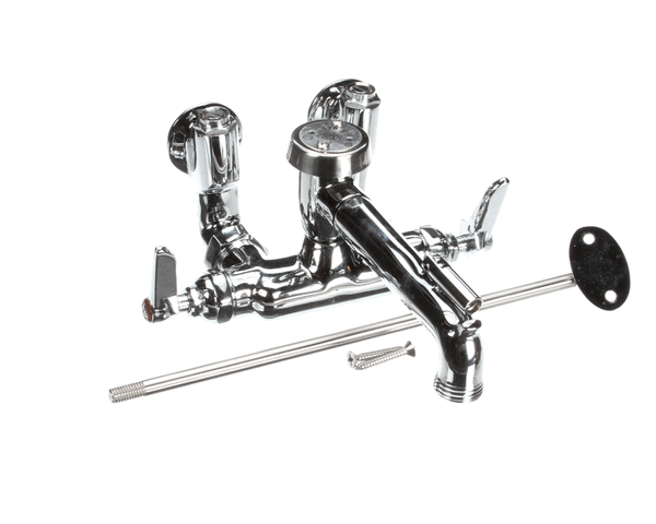 T&S Brass B-0667-Pol Service Sink Faucet, Wall Mount, Adjusta (TSB-0667-POL) Each