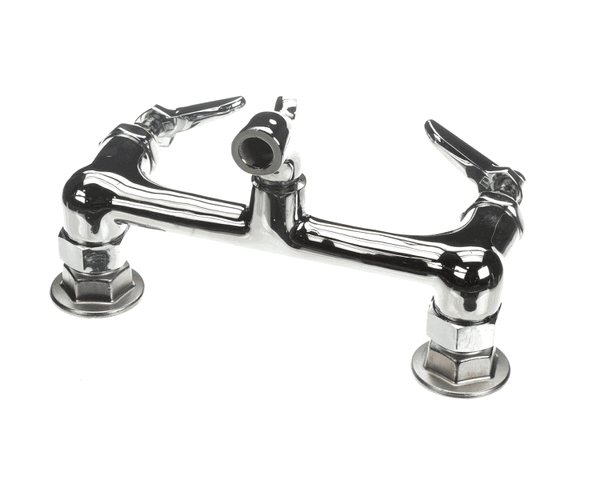 T&S Brass B-0672-Pol Service Sink Faucet, Wall Mount, 8 Cente (TSB-0672-POL) Each