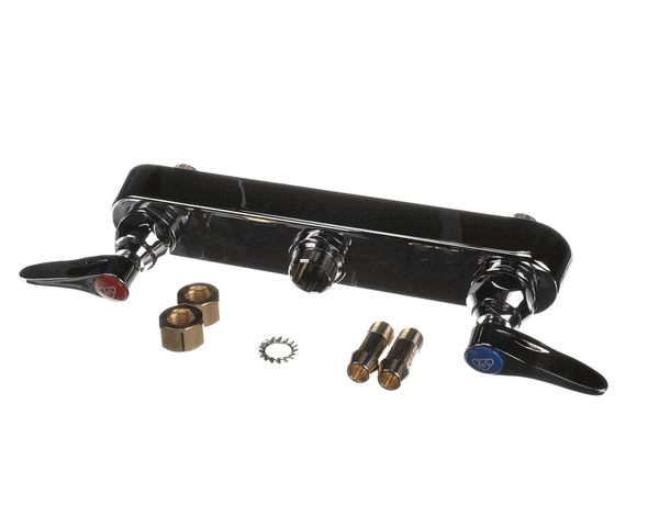 T&S Brass B-1120-Ln Workboard Faucet, Deck Mount, 8 Centers, (TSB-1120-LN) Each