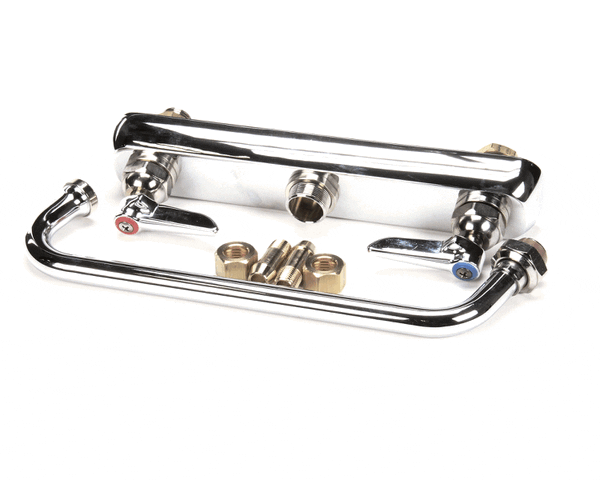 T&S Brass B-1122 Workboard Faucet, Deck Mount, 8 Centers, (TSB-1122) Each