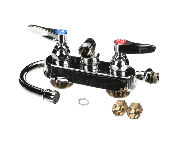 T&S Brass B-1146-02A Workboard Faucet, 4 Wall Mount, 017907-4 (TSB-1146-02A) Each