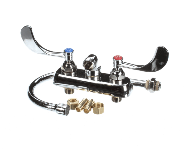 T&S Brass B-1146-04 Workboard Faucet, Wall Mount, 4 Centers, (TSB-1146-04) Each