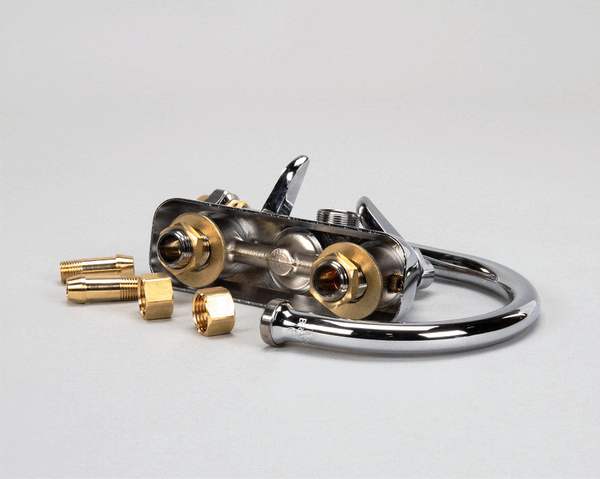 T&S Brass B-1146 Workboard Faucet, 4 Wall Mount, 133X Swi (TSB-1146) Each