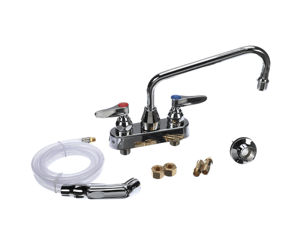 T&S Brass B-1171 Workboard Faucet, Deck Mount, 4 Centers, (TSB-1171) Each