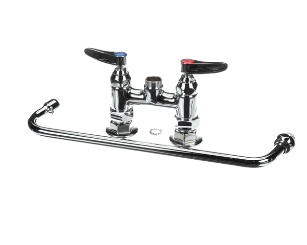 T&S Brass B-2390 4 Deck Mount Mixing Faucet, 14 Swing Noz (TSB-2390) Each