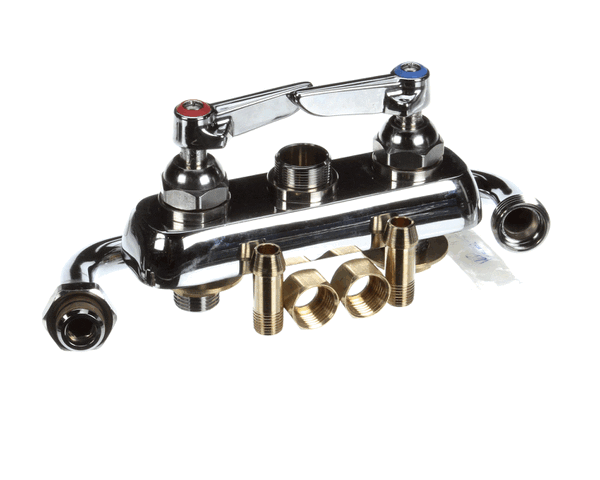 T&S Brass B-2491 Workboard Faucet, Deck Mount, 4 Centers, (TSB-2491) Each