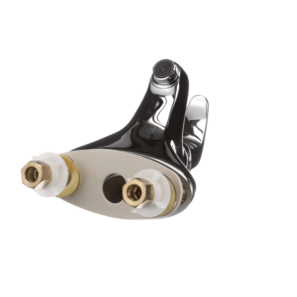 T&S Brass B-2711 Single Lever Faucet, 4 Centerset, 4 Hand (TSB-2711) Each
