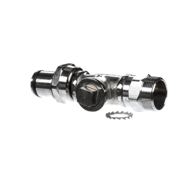 T&S Brass B-Tee-Ezk Easyinstall Tee Assembly, Chrome Plated (TSB-TEE-EZK) Each