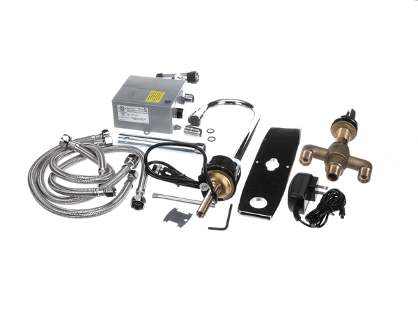 T&S Brass Ec-3100-Smt8V05 Chekpoint Elec Faucet, Deck Mt, Gn, Side (TSEC-3100-SMT8V05) Each