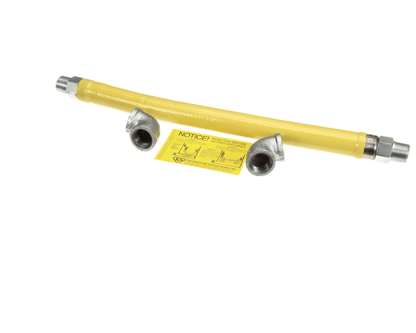 T&S Brass Hg-2E-24 Gas Hose, Free Spin Fittings, 1 Npt, 24 (TSHG-2E-24) Each