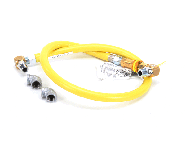 T&S Brass Hg-4C-48S Gas Hose W/Quick Disconnect, 1/2 Npt, 48 (TSHG-4C-48S) Each
