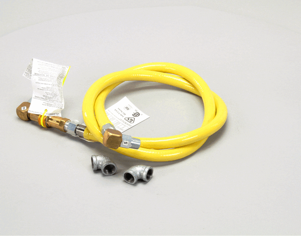 T&S Brass Hg-4C-72S Gas Hose W/Quick Disconnect, 1/2 Npt, 72 (TSHG-4C-72S) Each