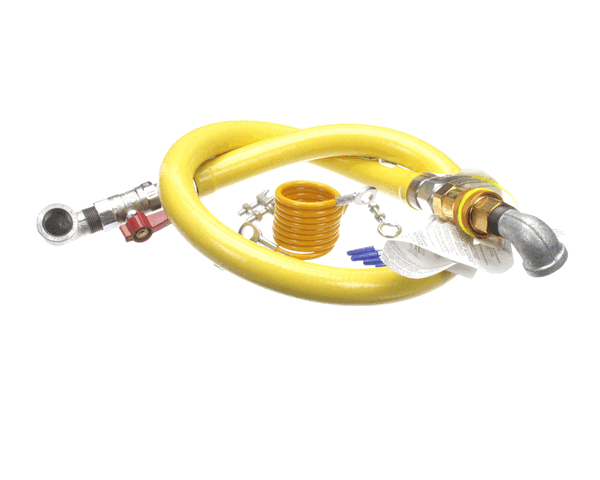 T&S Brass Hg-4D-48K Gas Hose W/Quick Disconnect, 3/4 Npt, 48 (TSHG-4D-48K) Each