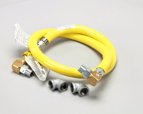 T&S Brass Hg-4D-60S Gas Hose W/Quick Disconnect, 3/4 Npt, 60 (TSHG-4D-60S) Each