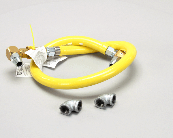 T&S Brass Hg-4D-60 Gas Hose W/Quick Disconnect, 3/4 Npt, 60 (TSHG-4D-60) Each