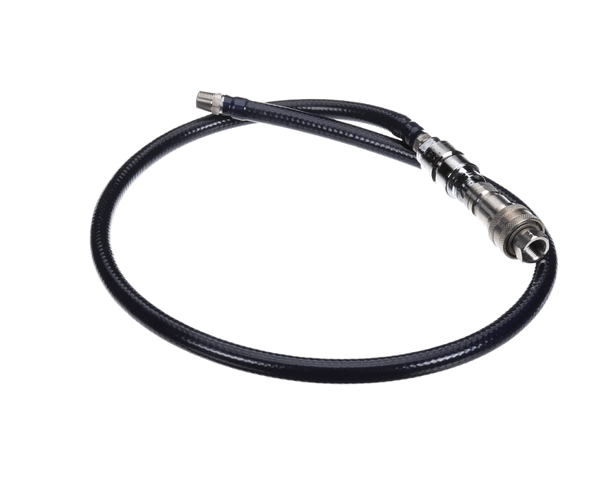 T&S Brass Hw-4B-48Vb Water Hose, 3/8 Npt X 48 Long, Quick-Dis (TSHW-4B-48VB) Each