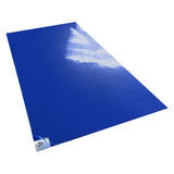 High-Tech Conversions Tacky Traxx® Cleanroom Sticky Mats, Blue, 24"x36", 30 Sheets/Mat, 4 Mats/Case (HOSTT-2436-34B) Case of 120 Sheets