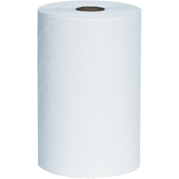 8" x 350' White Hard Wound Roll Towels, Case Of 12 Case Of 12