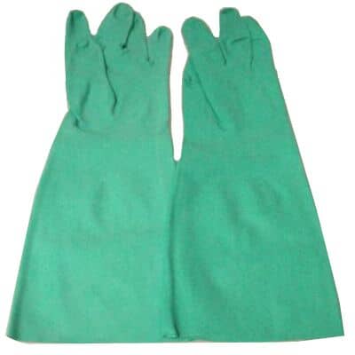 Tucker Y8323L Green Large Unsupported Nitrile Gloves - (TUY8323L) Each