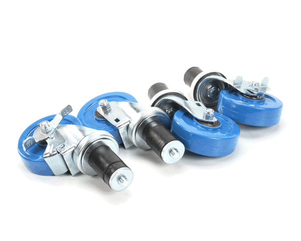 Town Food Service 250510 Sm/Sr Caster Set, 4Â€ Dia., 2 W/Brake (TWN250510) Each
