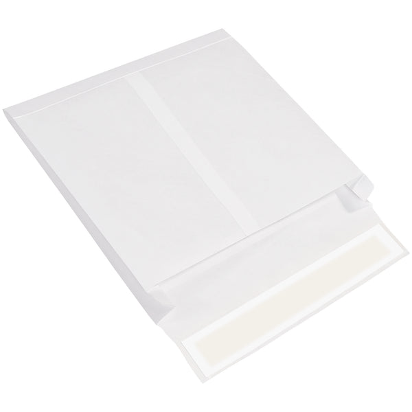 Tyvek® Expandable Envelopes, 10" x 13" x 2", White, 100/Case Case Of 100