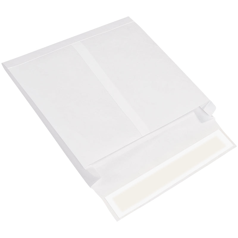 Tyvek® Expandable Envelopes, 10" x 13" x 2", White, 100/Case Case Of 100