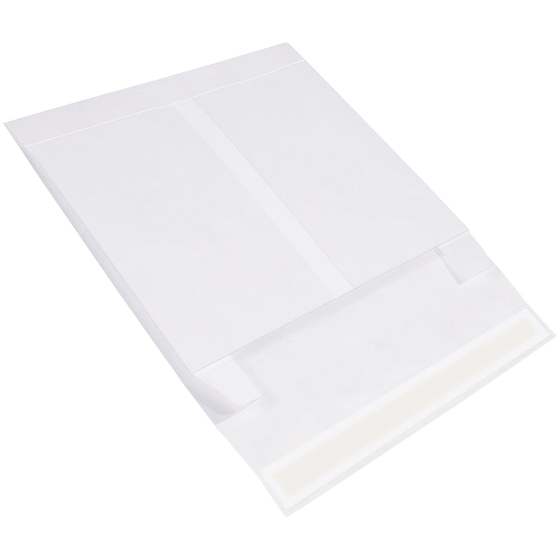 12 x 16 x 4" White Expandable Tyvek® Envelopes, Case Of 50 Case Of 50