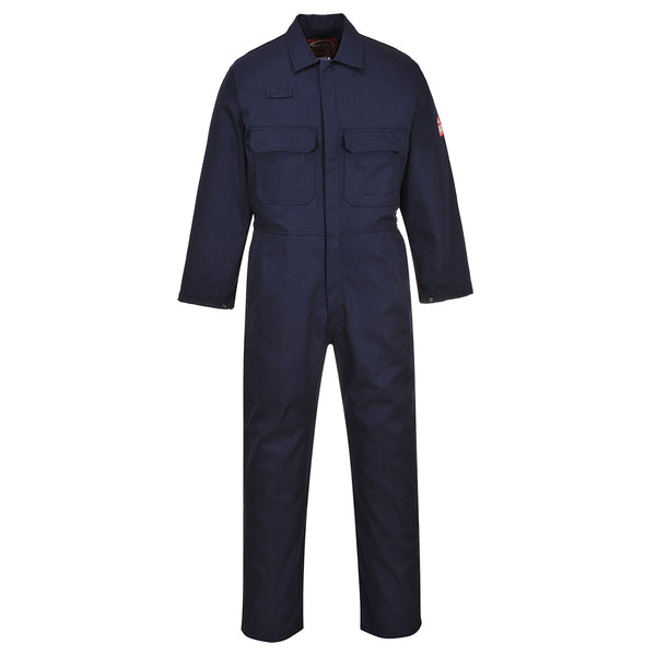 Portwest® Bizweld Work FR Coverall, Navy, Size 5XL (UBIZ1NAR5XL) Each
