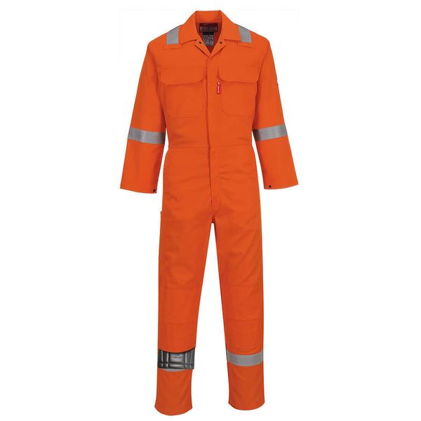 Portwest® Bizweld Work Iona FR Coverall, Orange, Size XXL (UBIZ5ORRXXL) Each