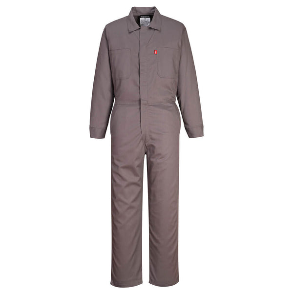 Portwest® Bizflame 88/12 Classic FR Coverall, Gray, Size XL (UFR87GRRXL) Each