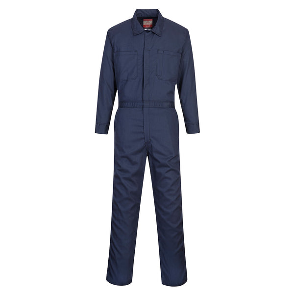 Portwest® Bizflame 88/12 Classic FR Coverall, Navy, Size L (UFR87NARL) Each