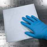 High-Tech Conversions ULTIMATE 60™ Non-Sterile Polyester Knit Cleanroom Wipes w/ Sealed-Edges, Standard Weight (115 GSM), 9"x9", 150/Bag (HOSULT60-99) Bag of 150