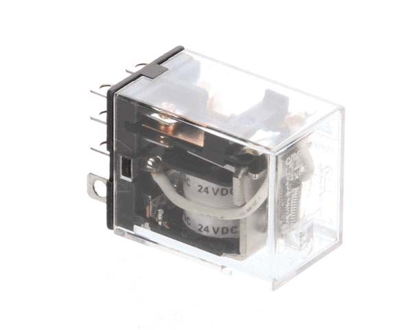Ultrafryer 18A334 Relay, 24V Dc Dpdt Clear (Blower) (ULTR18A334) Each
