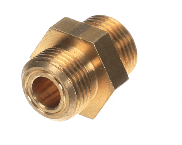 Unic Cn347A Brass Nipple - 3/8 Bspm X 3/8 Bspm (Bvl) (UNCCN347A) Each