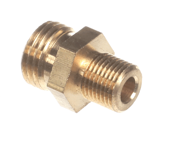 Unic Mi18 Brass Adapter Nipple - 1/4 Bspm X 1/8 Bs (UNCMI18) Each