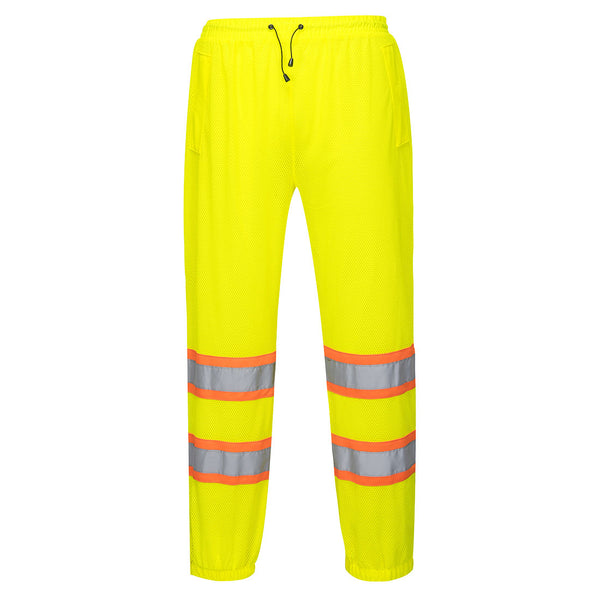 Portwest® Hi-Vis Mesh OverPants , Yellow, Size XX/3X (US386YERXX/3X) Each