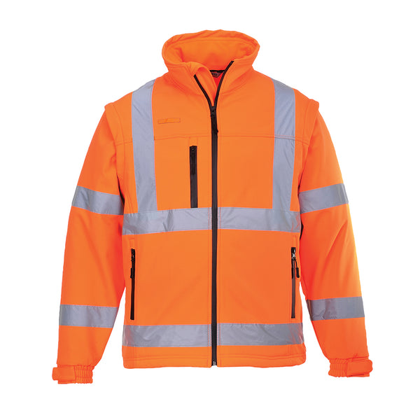 Portwest® Hi-Vis 2-in-1 Softshell (3L), Orange, Size XL (US428ORRXL) Each