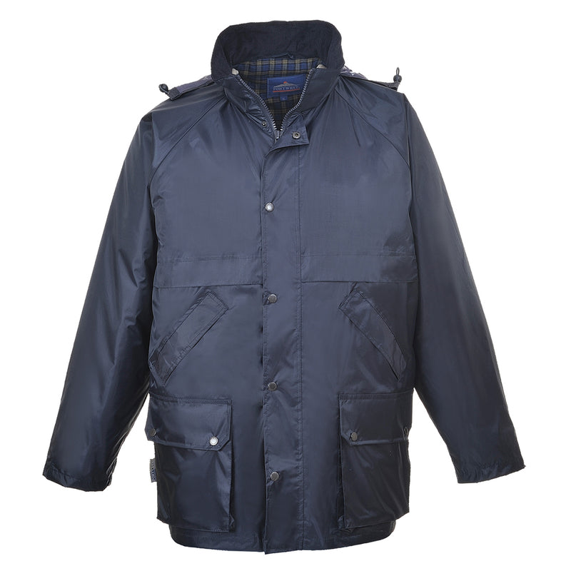 Portwest® Perth Stormbeater Jacket, Navy, Size L (US430NARL) Each
