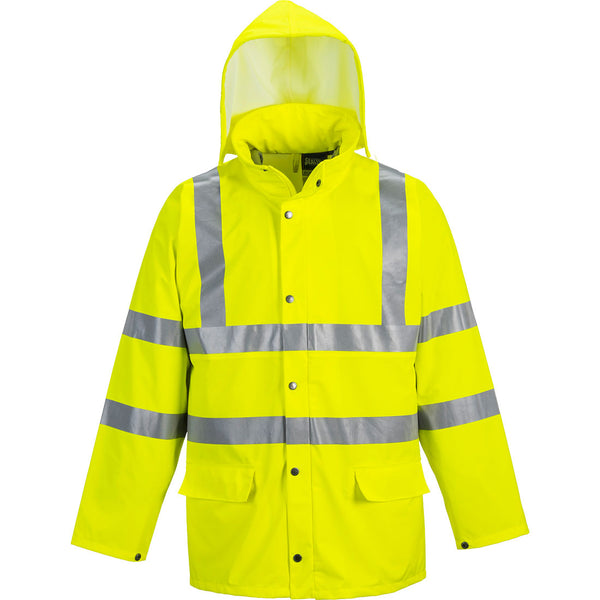 Portwest® Sealtex Ultra Hi-Vis Rain Jacket , Yellow, Size XXL (US491YERXXL) Each