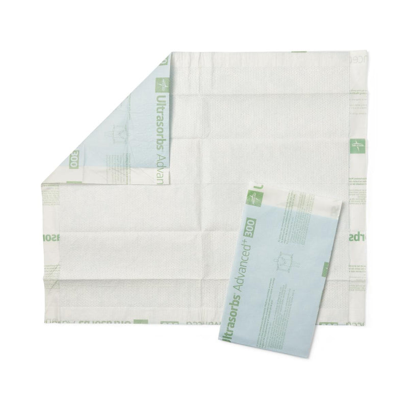 Ultrasorbs Advanced+ Premium Absorbent Underpad, 300 lb. Weight Capacity, 30" x 36", 40/CS (USAP3136LC1) Case of 40