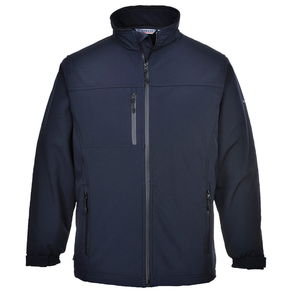 Portwest® Softshell (3L), Navy, Size 5XL (UTK50NAR5XL) Each