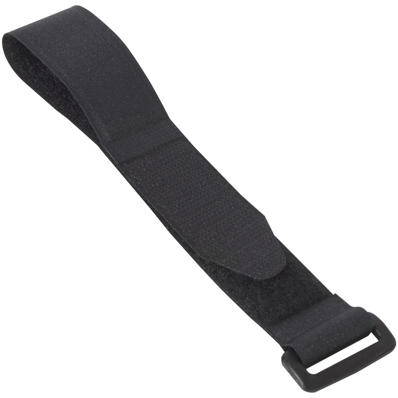 1 x 12" - Black VELCRO® Brand Cinch Straps, Case Of 25 Case Of 25